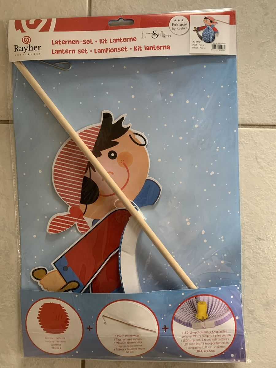 Rayher Kit bricolage: Lampion Pirat – Nuovo e nell'imballaggio originale da Lostorf venduto da Venice16