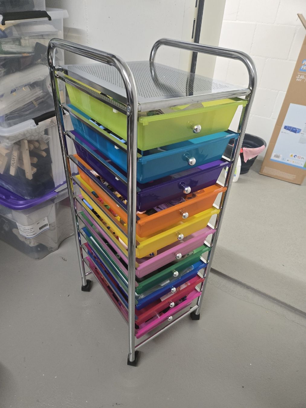 Koffer & Taschen: Rolling Cart 10 Drawers Multi-color excellent condition – Neu (gemäss Beschreibung) aus Aesch BL von mun_jm7v 1