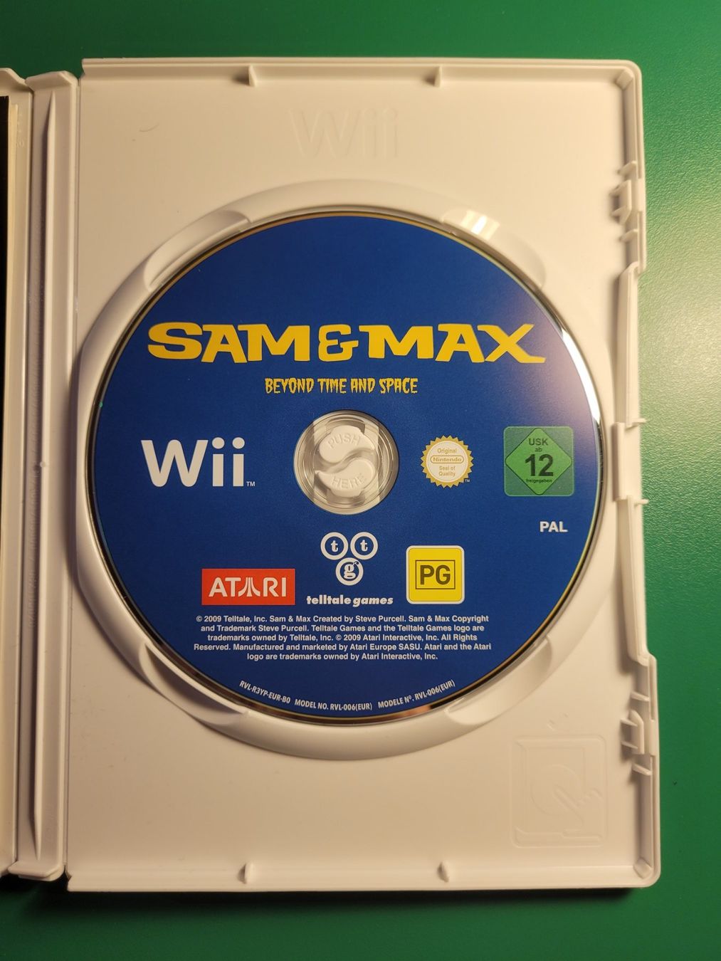 Nintendo Giochi: Sam & Max : All-Zeit Bereit - Nintendo Wii – Usato da Grindelwald venduto da lego9 3