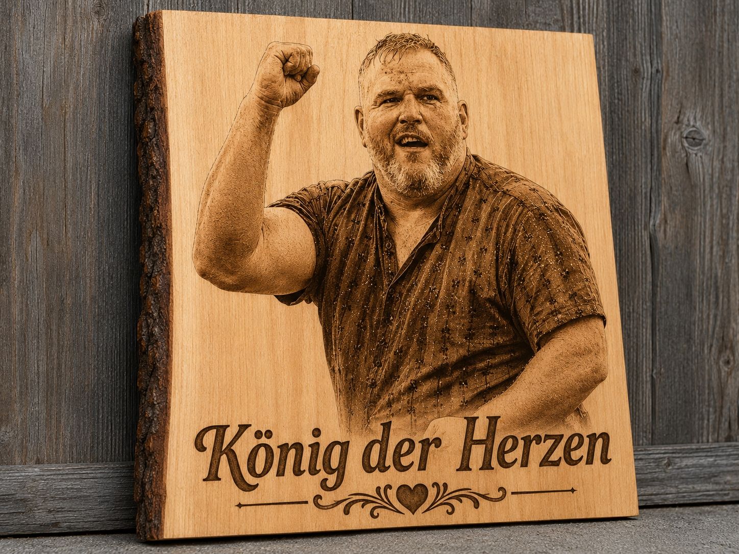 Holzartikel: König der Herzen – Neu und originalverpackt aus Eggiwil von WQ_Emmental