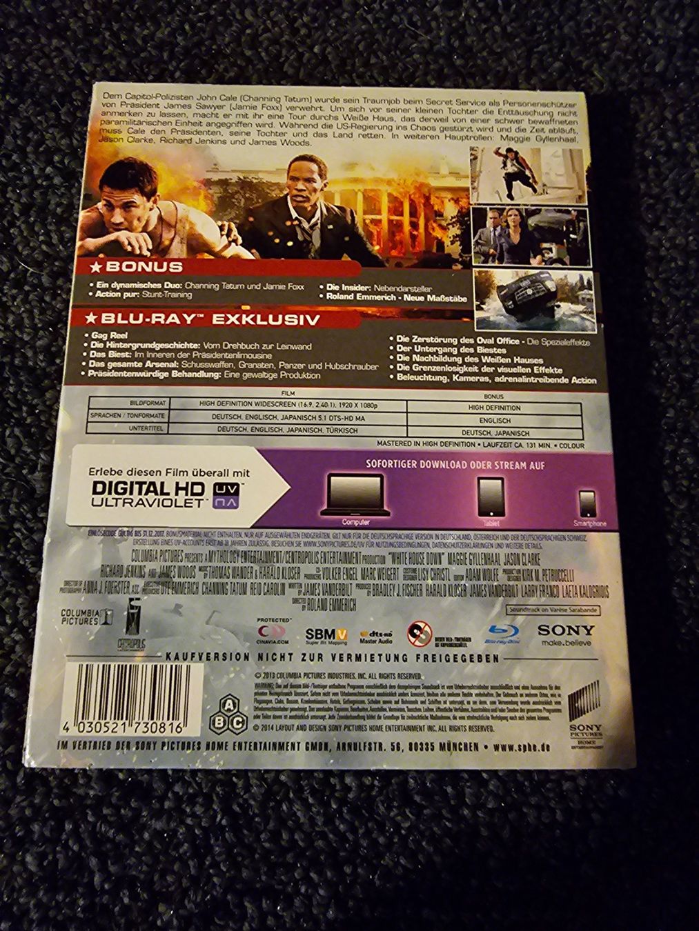 Tutti i DVDs: White House Down Blu-ray Disc – Usato da Ruswil venduto da jan_bxl5 1