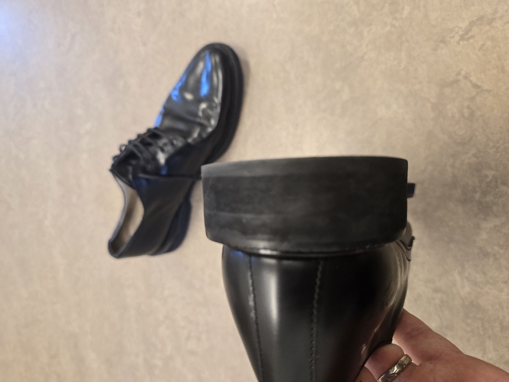Navyboot Scarpe da uomo: chaussure militaire "Navyboot" pour tenue A taille 9 – Usato da Saxon venduto da trapmal_tcg 2
