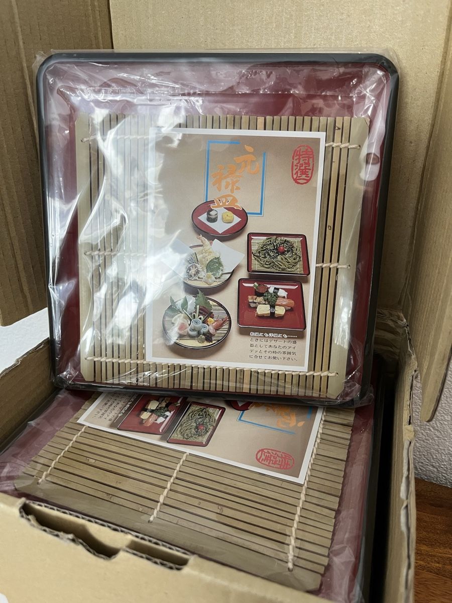 Piatti: Original Japanische Sushi Teller – Nuovo e nell'imballaggio originale da Davos Platz venduto da butzele13