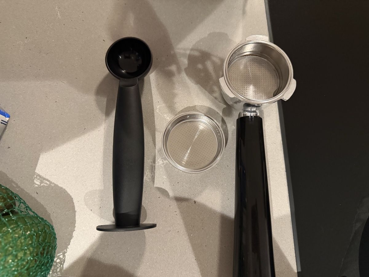 Kaffeemaschinen & Espressomaschinen: QCen Espressomaschine mit Touchscreen schwarz NEU – Neu (gemäss Beschreibung) aus Kollbrunn von lau_2kg2 5