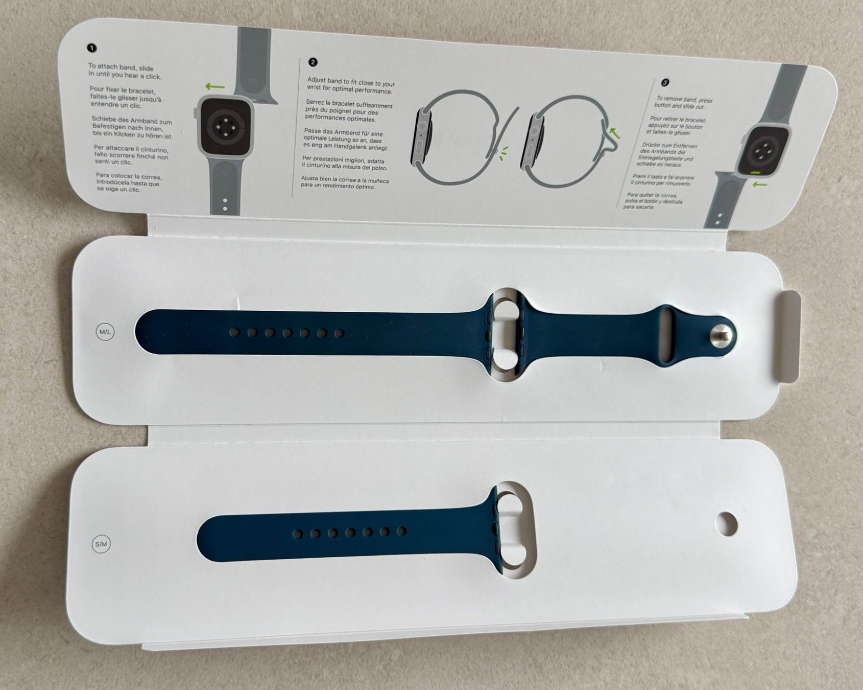 Apple Smartwatch: Appel Watch Series 7 Blue Aluminium Case – Usato da Buochs venduto da Aale 5