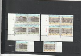CH Frankatur Ware 1990 Viererblock Serie / Serien