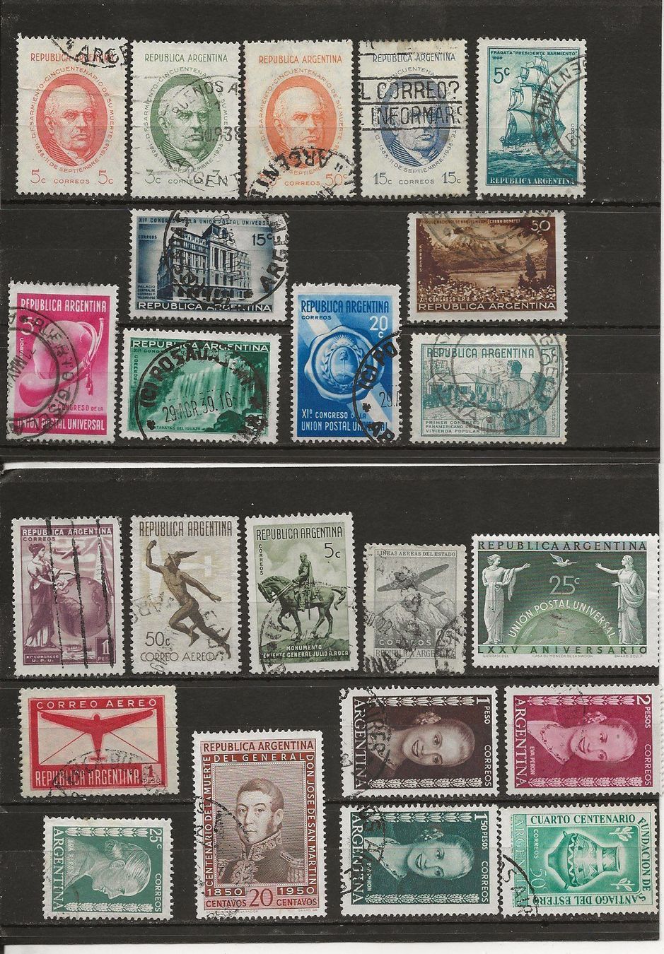 Tutti i francobolli: Argentine Lot 04 1936... – Usato da Sion venduto da PierreP01 1