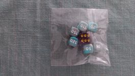 Set of dices - violet sealed