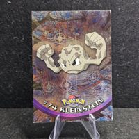 Pokemon Topps Holo Foil Blue 1. Edition/Print DE Kleinstein