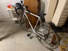 Restauriertes Vintage-Fahrrad