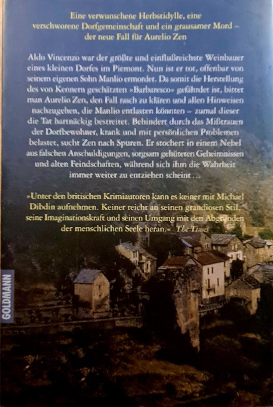 Libri: Michael Dibdin "Schwarzer Trüffel" – Usato da Islikon venduto da EFH651 1
