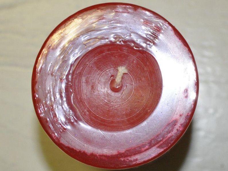 Candele: 1 Kerze rot Steinhart Geschenk – Nuovo e nell'imballaggio originale da Oberrüti venduto da ELALL 1