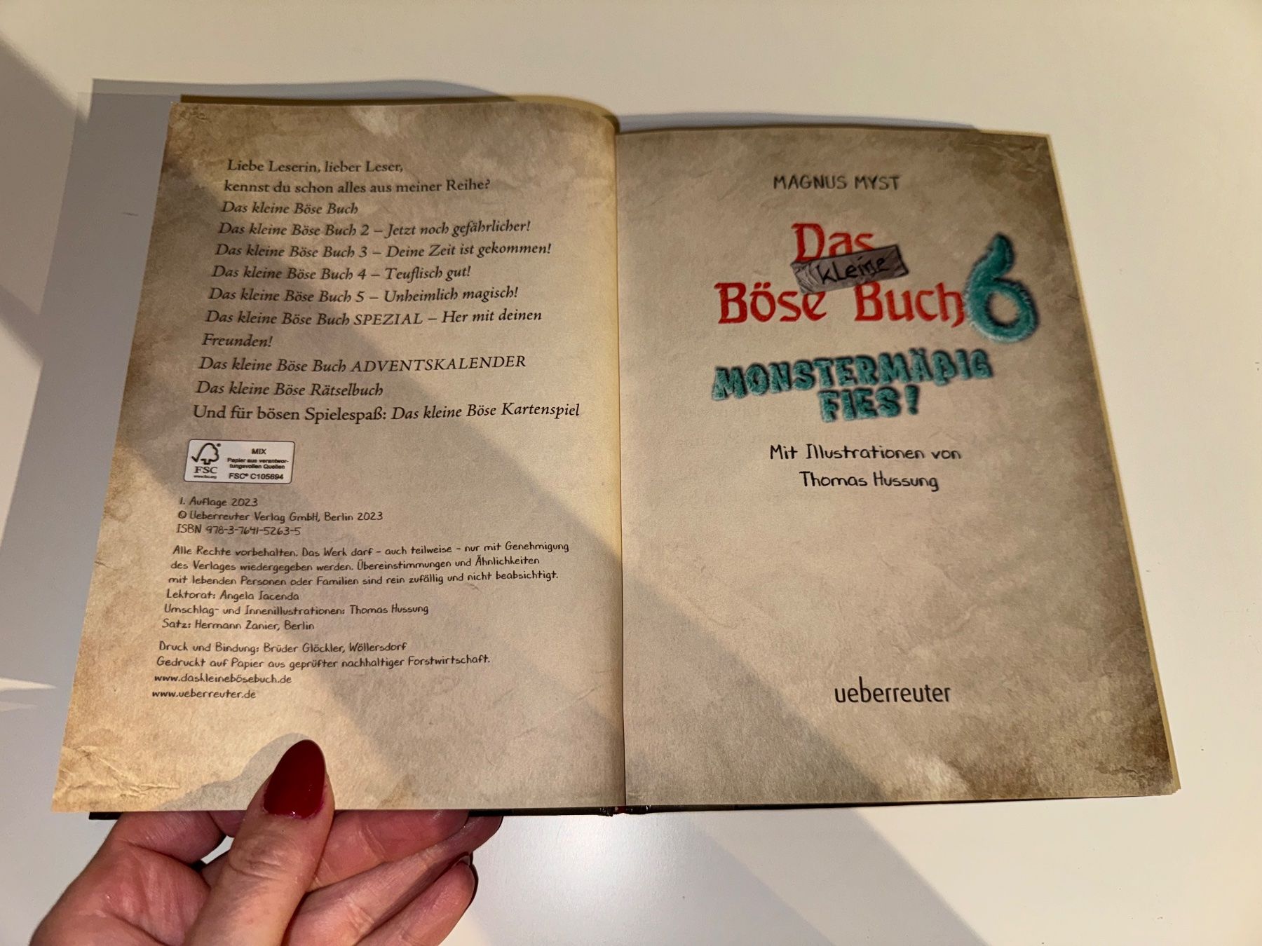 Libri: BUCH: Das keine böse Buch 6 – Usato da Grosswangen venduto da Kleine.Knoepfe 2