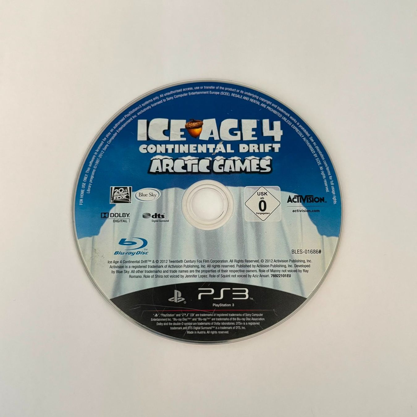 Sony Giochi: Ice Age 4 Continental Drift Arctic Games (PS3) – Usato da Herisau venduto da Seyashop1