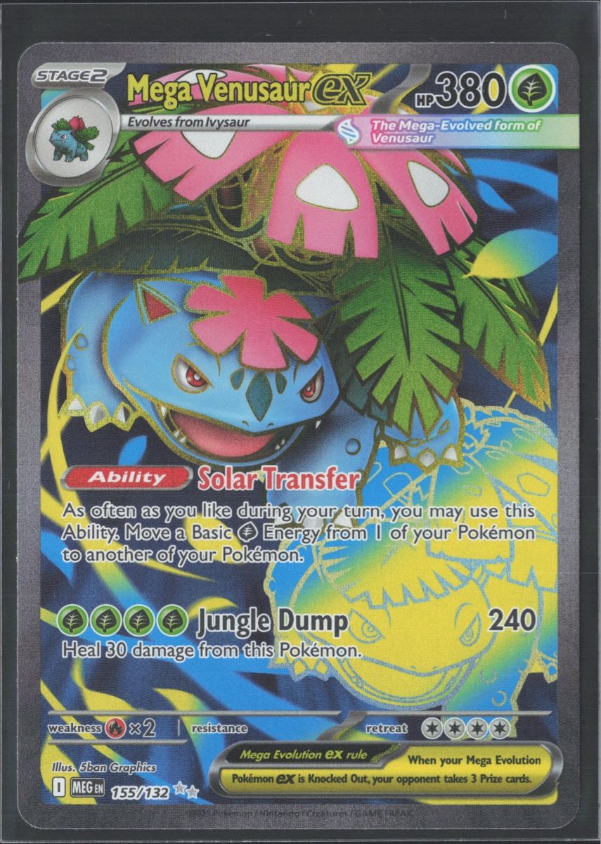 Pokémon Carte collezionabili: POKÉMON / Mega Venusaur EX / Mega Evolution / Fullart 🇺🇸 – Usato da Herzogenbuchsee venduto da TCG-High-Quality