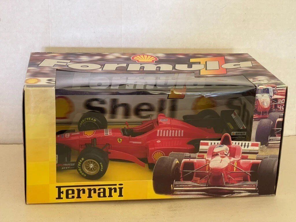 Ferrari Modellini d'auto: MAISTO Michael Schuhmacher Ferrari rot Formula 1 Shell – Nuovo e nell'imballaggio originale da Kradolf venduto da Maybe10