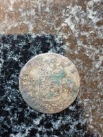 2 Antike Münzen 1710 und 1721 Kanton Wallis
