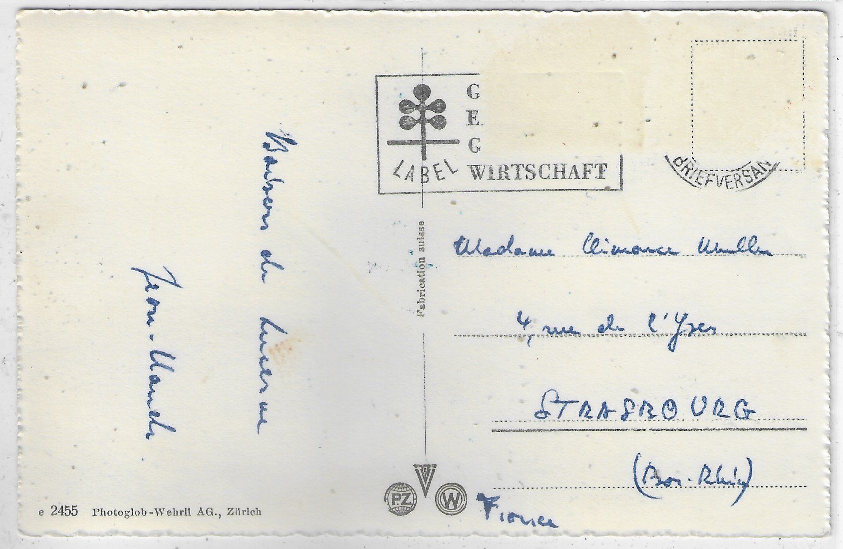 Cartoline postali: Luzern und Pilatus - Dampfschiff – Difettoso da Ettingen venduto da Kartenplanet 1