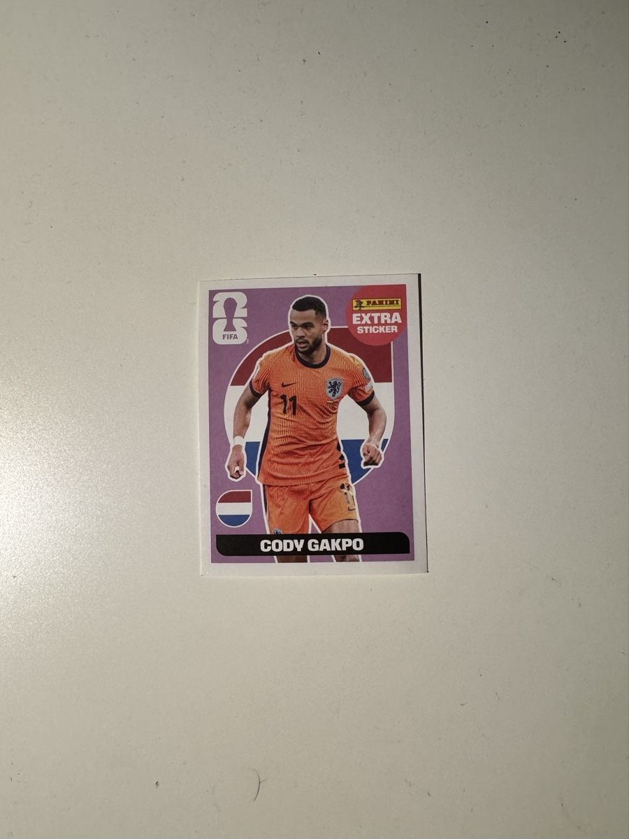 Panini Carte collezionabili: Cody Gakpo Panini Extra Sticker – Nuovo e nell'imballaggio originale da Neuenegg venduto da mat_9nxq