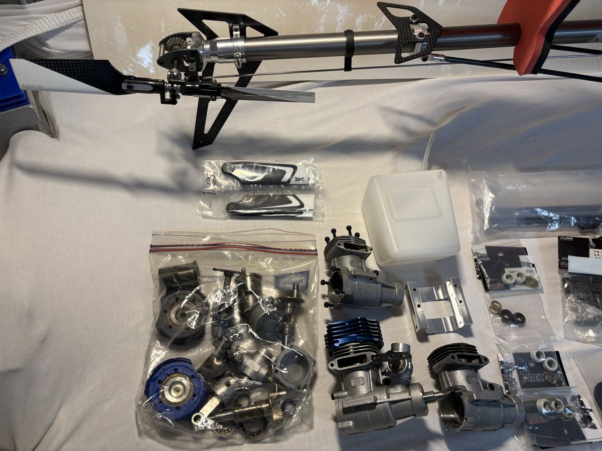 Align RC Modellbau: Très 600 nitro pour pièces – Defekt aus St-George von Naught 4