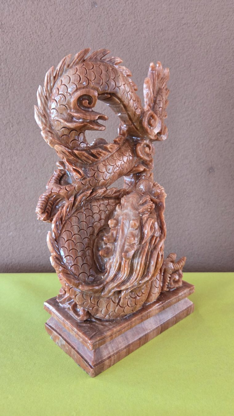 Sculture & Statue: Drache aus Marmor 30cm – Nuovo (secondo la descrizione) da Roggliswil venduto da Mabelco 2