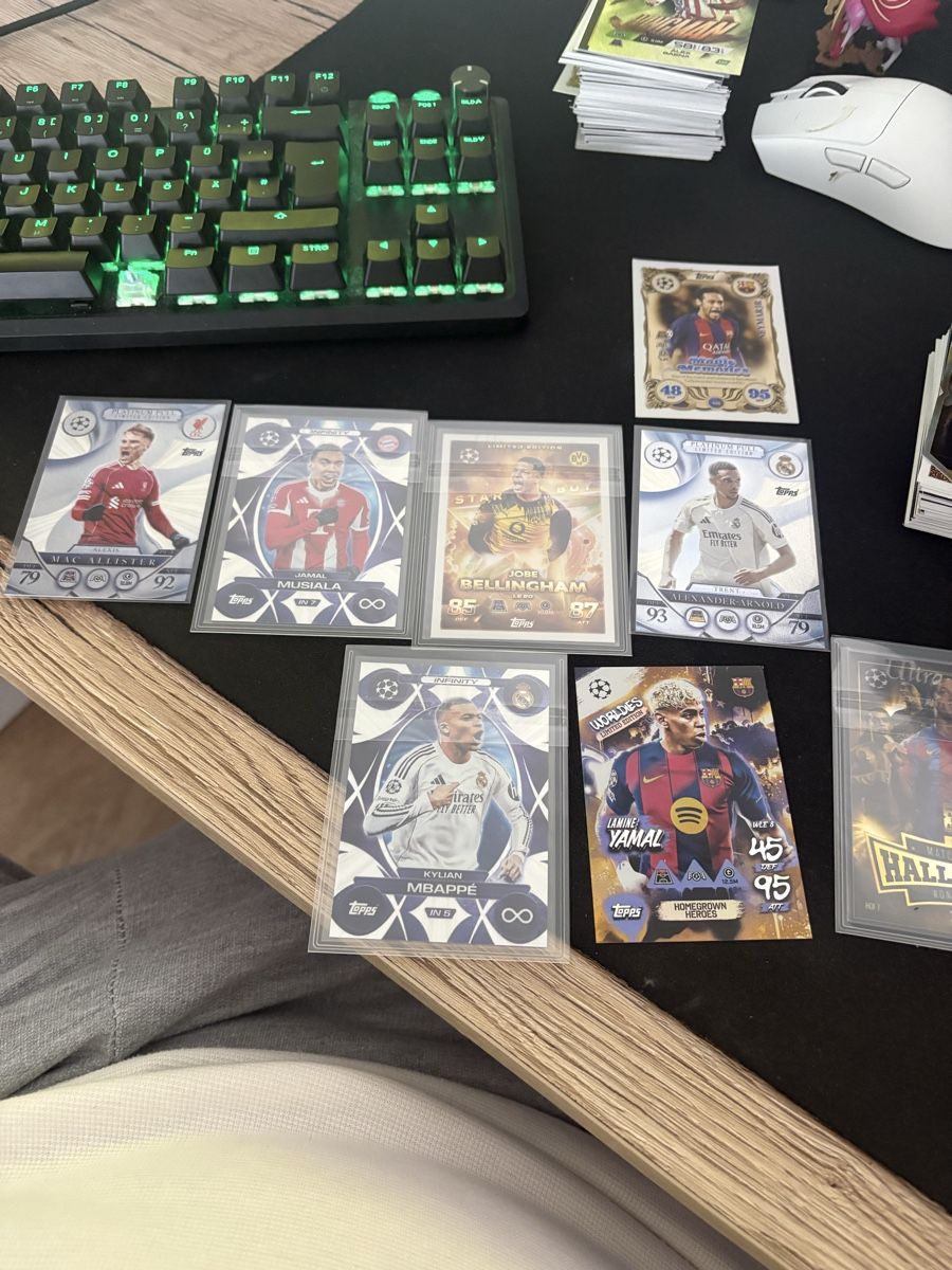 Carte collezionabili: Match Attax Fusball Karten Grosser Bulk  – Nuovo (secondo la descrizione) da Kaltbrunn venduto da Mr_Alboss