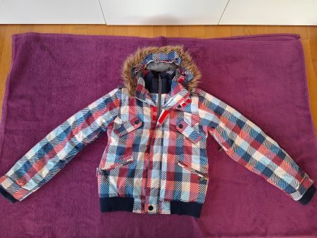 Protest Skijacke Snowboardjacke, Blau Jeanslook Damen Gr. M