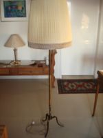 Elegante Stehlampe mit Lampenschirm, Vintage Stil top!