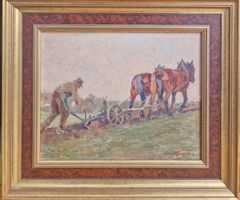 huile de Édouard Elzingre
