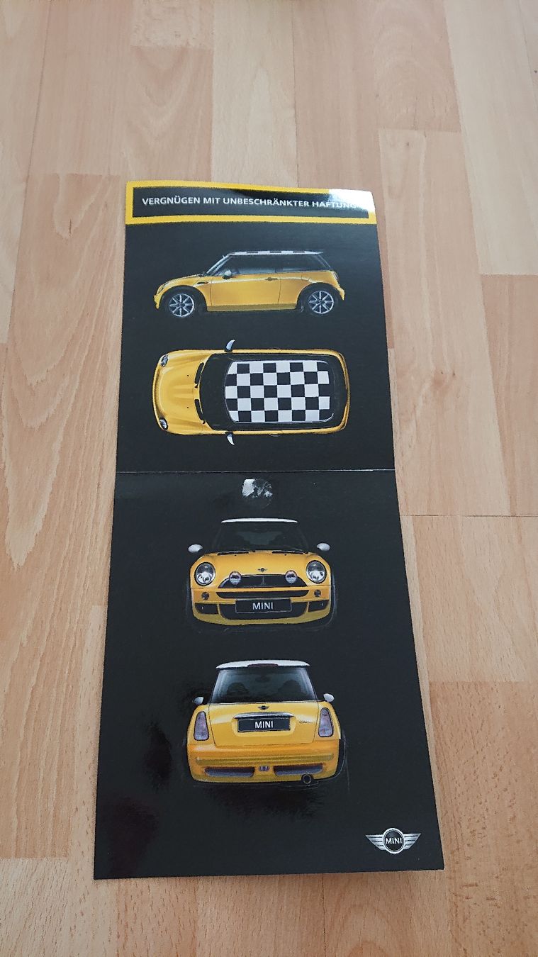 Mini Documenti: Prospekt/Brochure,MINI Cooper R52/R53 – Usato da Unterägeri venduto da tommi02 1