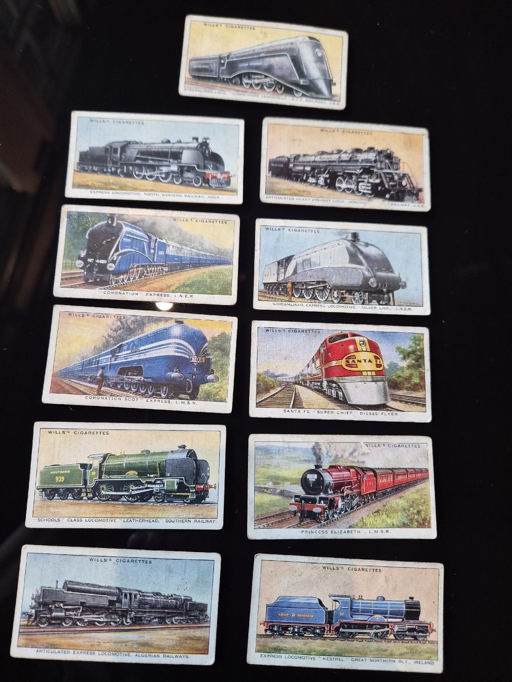 Sammelbilder & Trading cards: Zigarettenbilder Züge lot1 – Gebraucht aus Hofstetten BE von hillhood