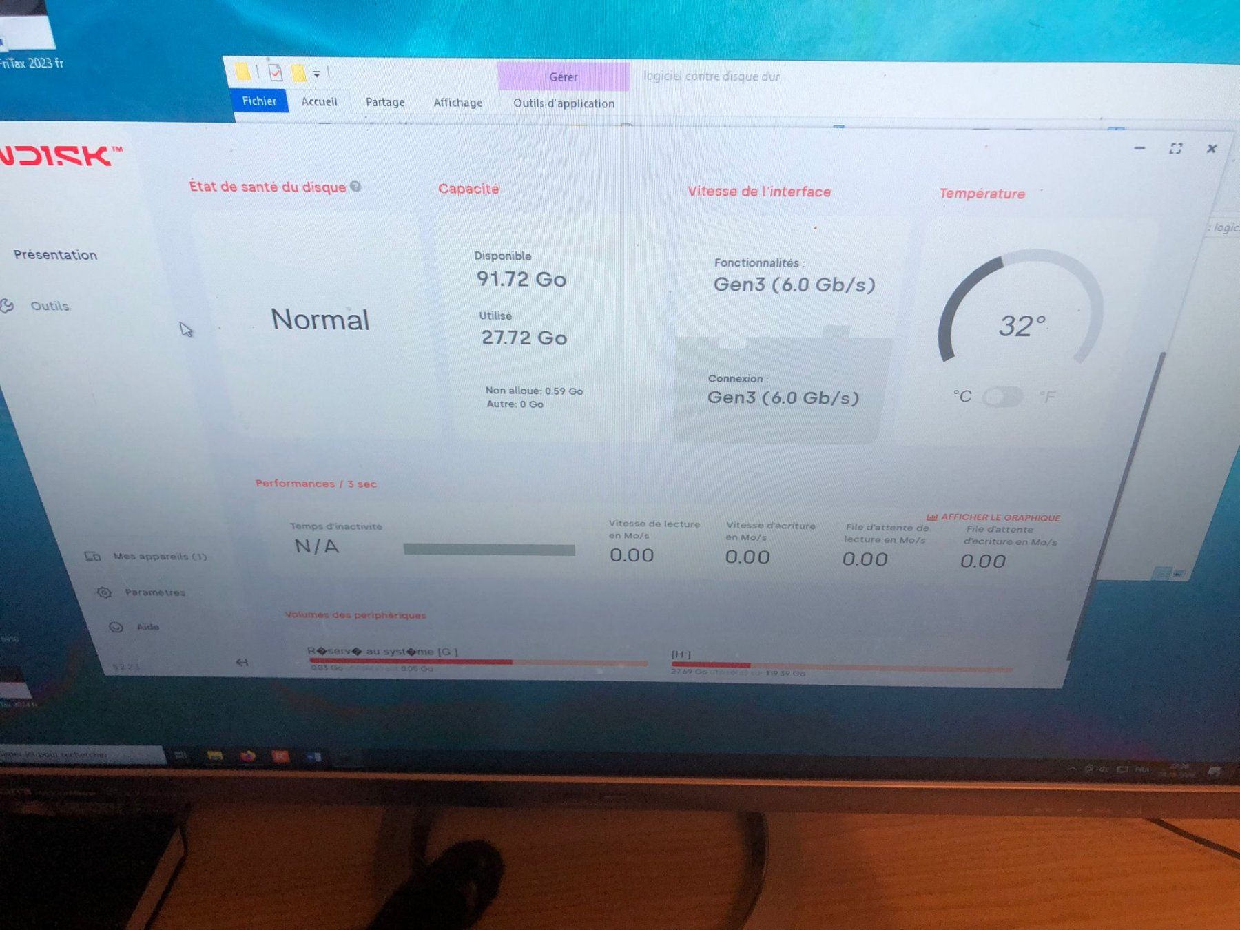 Sandisk Dischi rigidi: Vends ssd Sandisk 120gb – Usato da Corpataux venduto da pfi_27t6 4