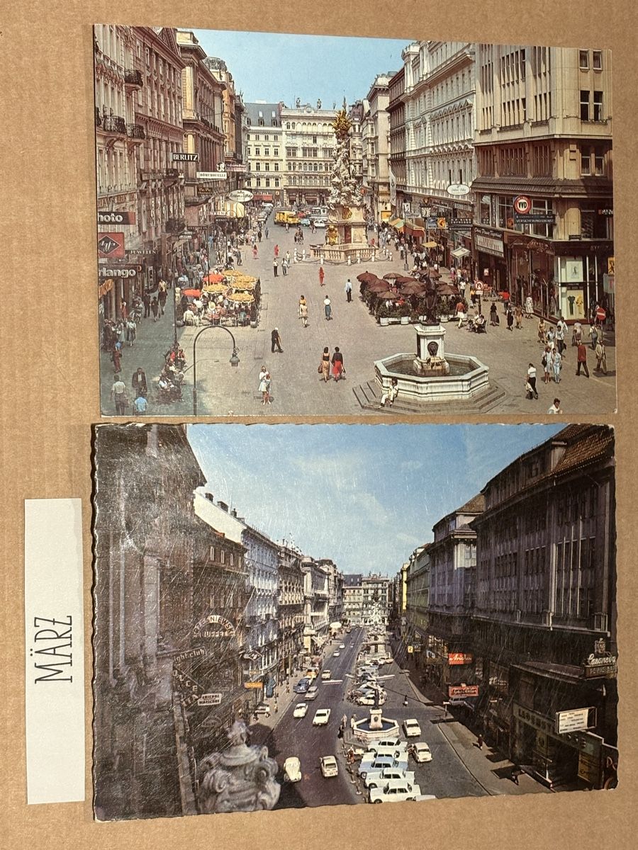 Cartoline postali: 2 AK von Wien – Usato da Rümlang venduto da Kartenpost1