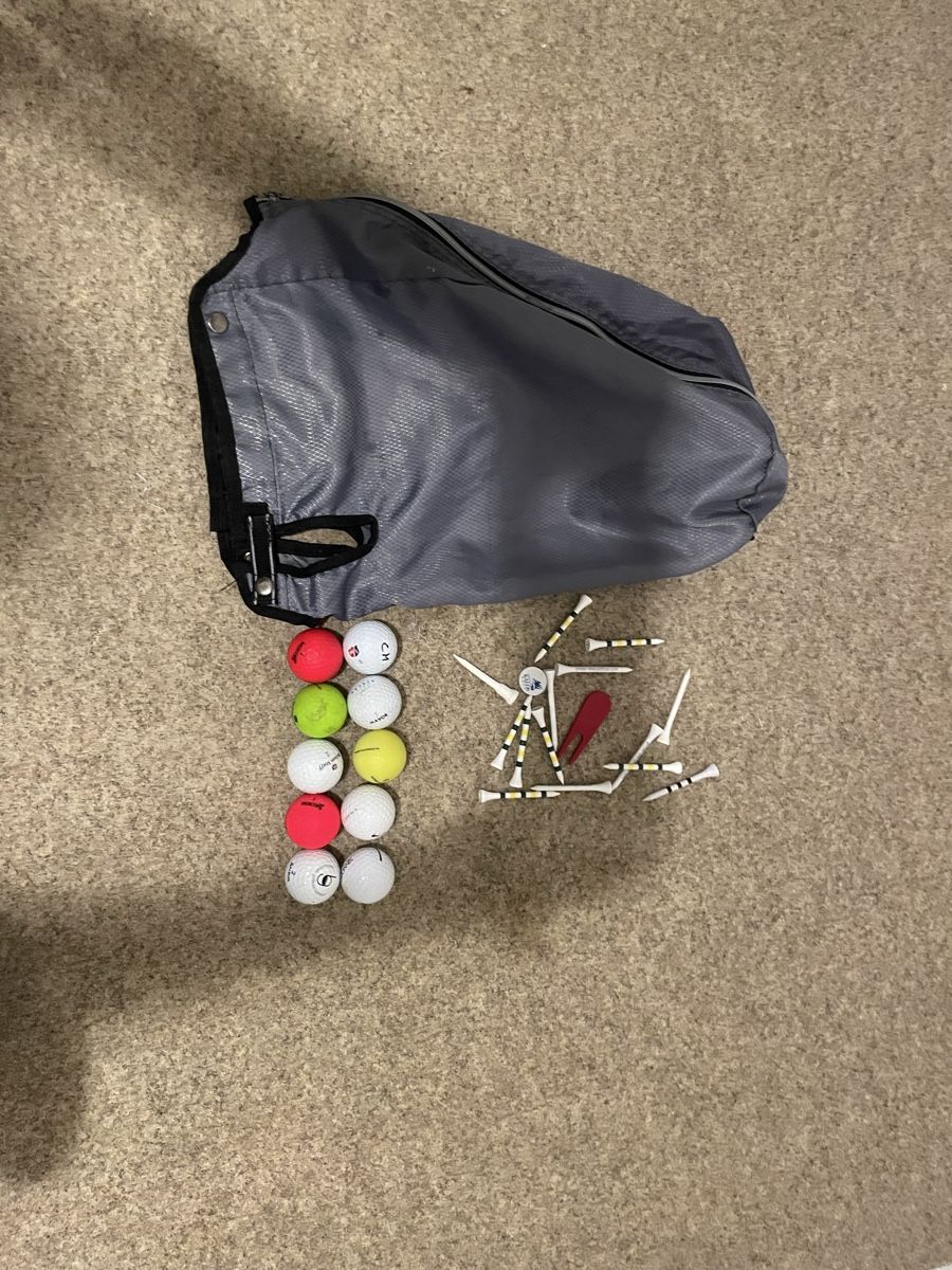 Mazze & Set: US Kids Golf Bag mit Schlägern – Usato da Zug venduto da sve_ck27 7