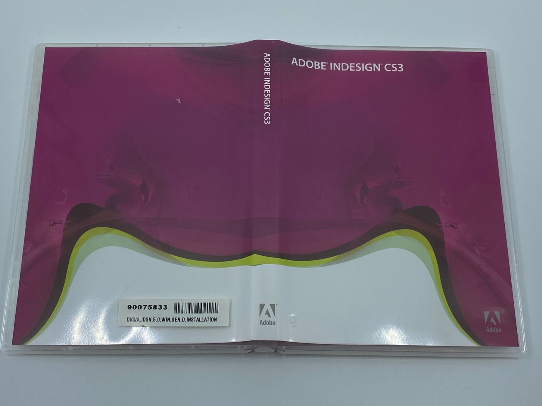 Adobe Software: Adobe InDesign CS3 - Windows DVDs inkl. Video2Brain Workshop – Usato da Langwiesen venduto da Restposten-24