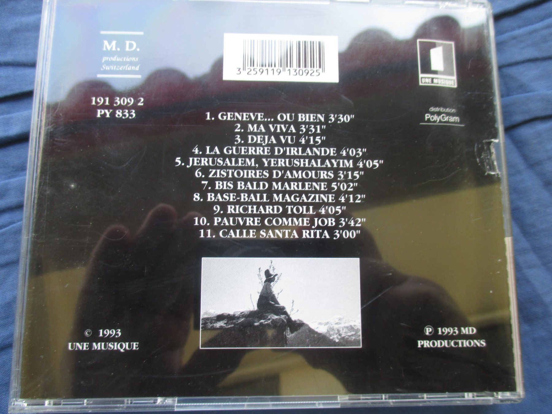 CD: Marie Laforet : Reconnaissances – Usato da Colombier NE venduto da Nevenma 1