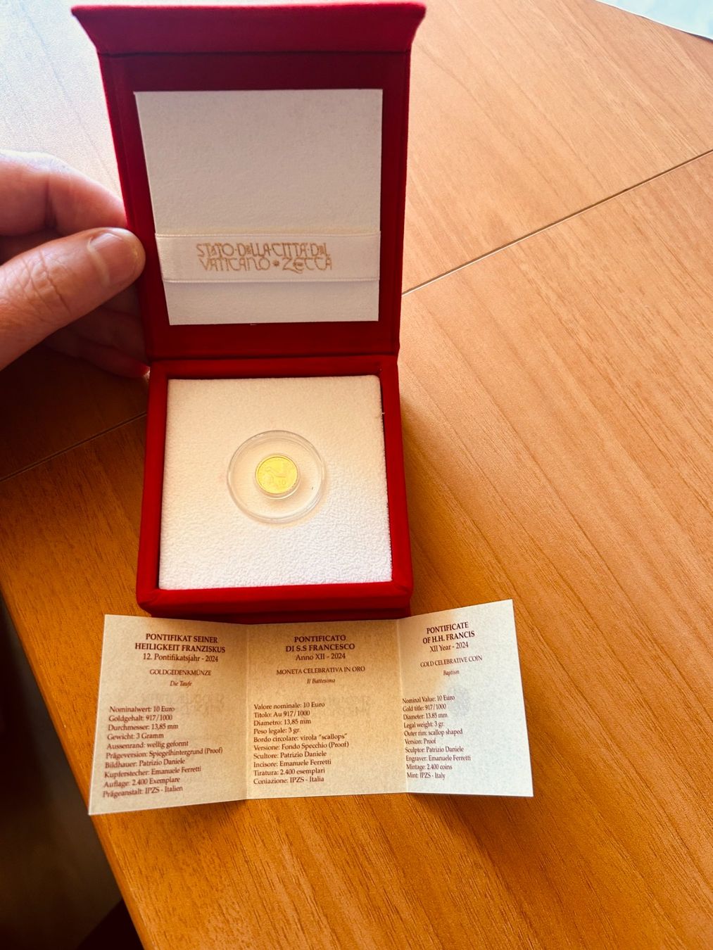 Toutes les monnaies: Vatican – Neuf avec emballage d'origine à Tramelan par Ptutu1 3
