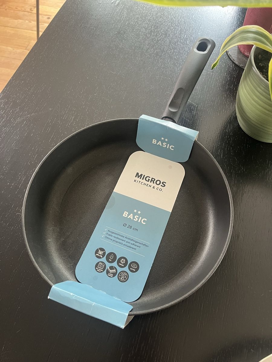 Migros Padelle: Bratpfanne Migros Kitchen&Co – Nuovo e nell'imballaggio originale da Grosshöchstetten venduto da lox_287b