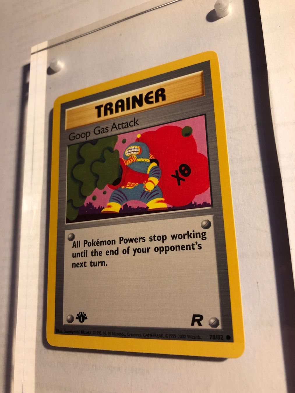 Carte collezionabili: Goop Gas Attack 1st Team Rocket - MINT - ab 1.- – Usato da Giubiasco venduto da dan_pr8b 2