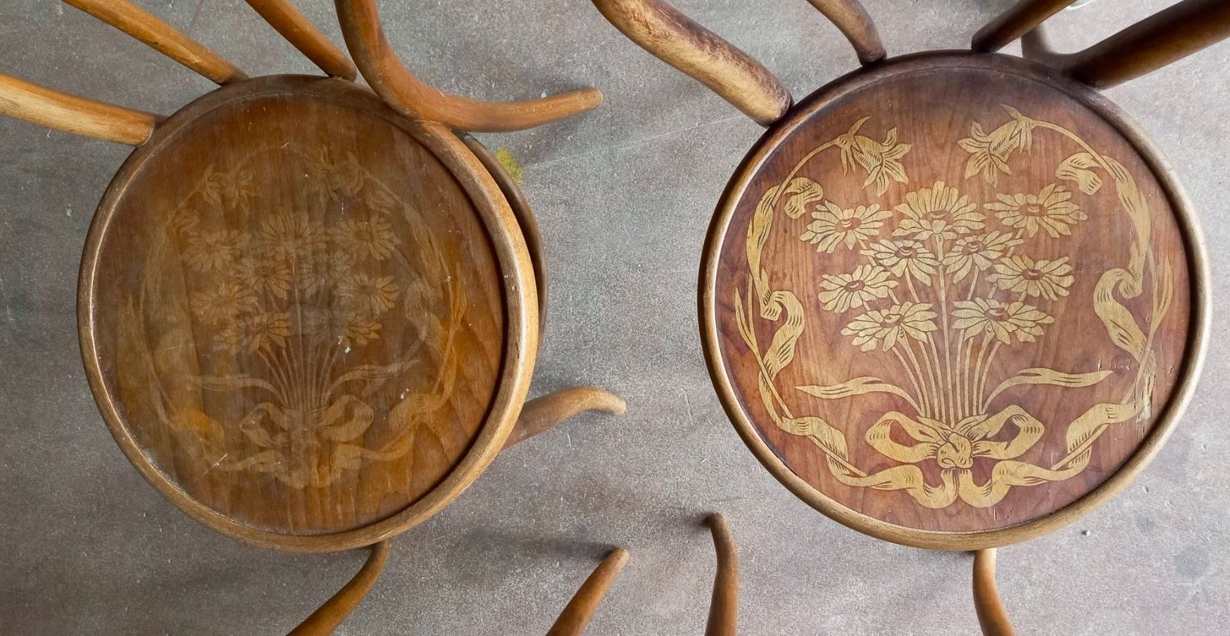 Horgen Glarus Chaises: 4 Bugholzstühle Jugendstil Horgen Glarus u. a. – D'occasion à Burgdorf par glasrabe01 2