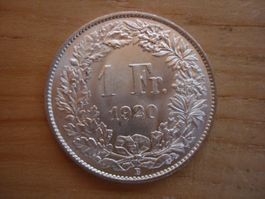 (C1) 1 Franken 1920 STGL