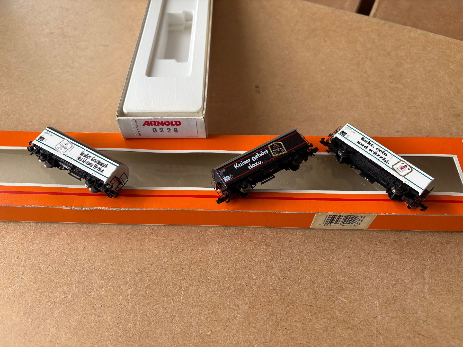 Arnold Modellini di ferrovie: Arnold 0228 Set Guterwagen – Nuovo (secondo la descrizione) da Hauterive NE venduto da eriamch