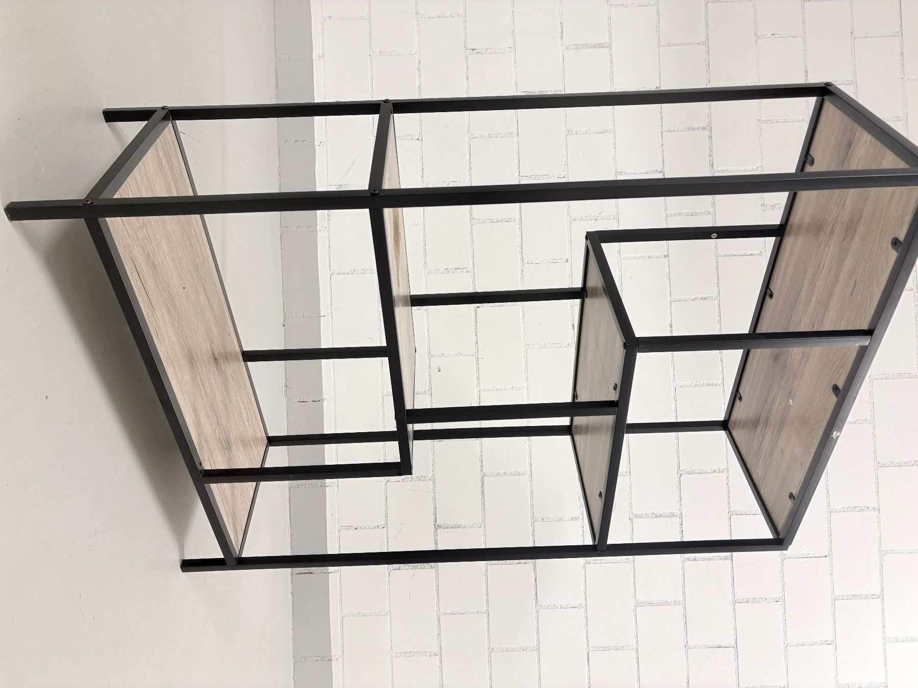 Scaffali: GESTELL, METALL, REGAL, DESIGN, SCHWARZ, EICHEN-LOOK – Usato da Dachsen venduto da Sven_Jasper 7