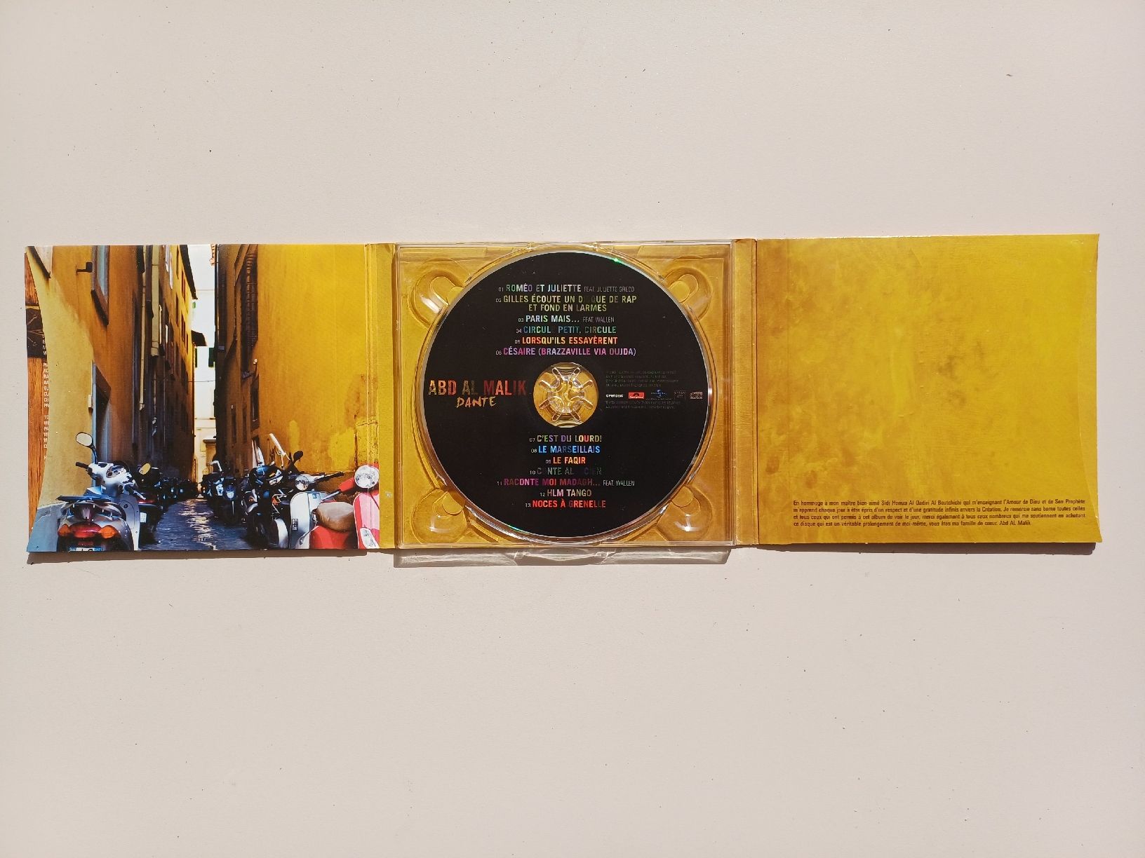 CDs: Abd Al Malik "Dante" CD – Gebraucht aus Begnins von Drastic-Sound 3