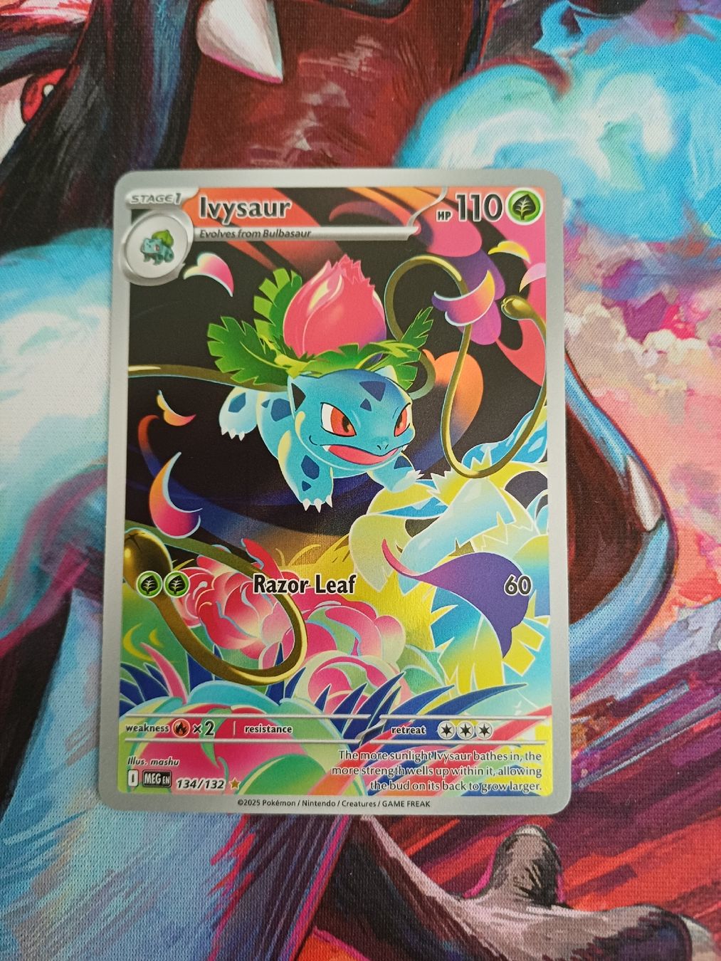 Pokémon Sammelbilder & Trading cards: MEG Ivysaur #134/132 Mega Evolution – Neu (gemäss Beschreibung) aus Wohlen AG von LXFreshK_