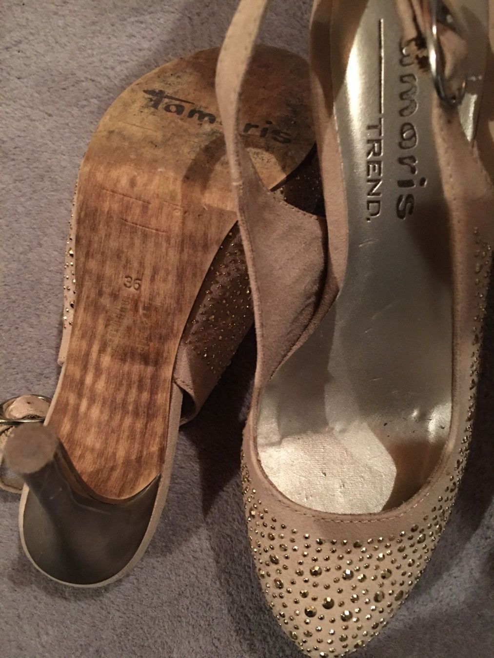 Tamaris Scarpe da donna: Sandalen  36 – Nuovo (secondo la descrizione) da Dietlikon venduto da Asany 1