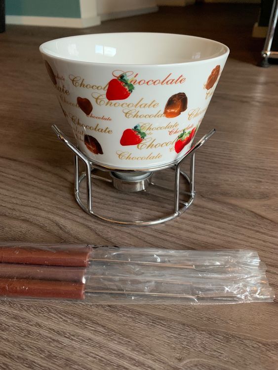 Schokoladen-Fondue Set | Kaufen auf Ricardo
