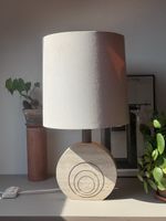 Fratelli Mannelli Travertin Design Lampe Bodenlampe Vintage 