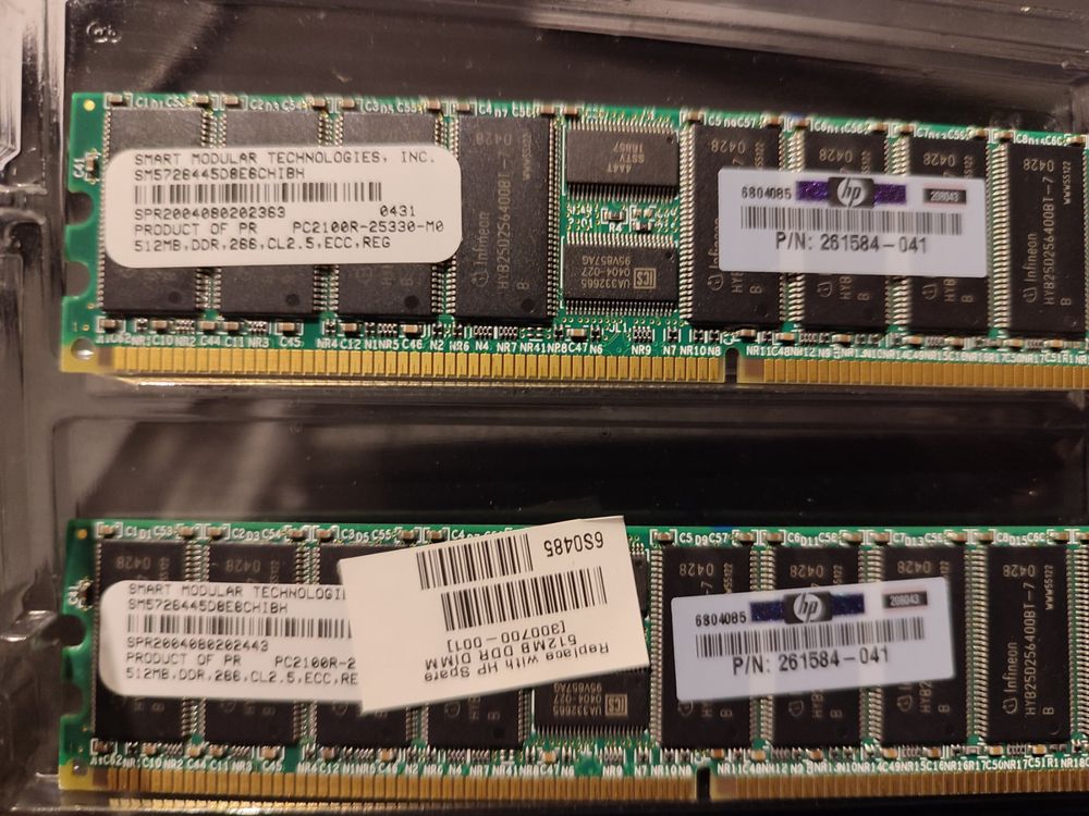 Hp ram hot sale 512 mb