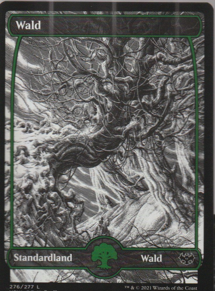 Magic The Gathering Sammelbilder & Trading cards: TCG Magic The Gathering MTG De VOW 276 BASIC LAND Wald – Neu (gemäss Beschreibung) aus Vezia von Aquarius_Age